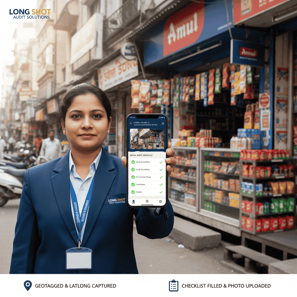 Innovative Retail Audits: How Mobile Apps and Geotagging Technology Are Transforming Checklist-Based Audits in India